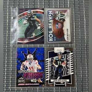 🏈 Jaxon Smith-Njigba Panini NFL Football Trading Cards Lot of 4